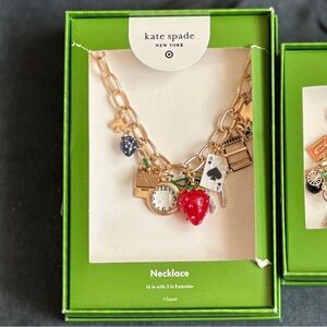 Kate Spade for Target Gold Charm Necklace